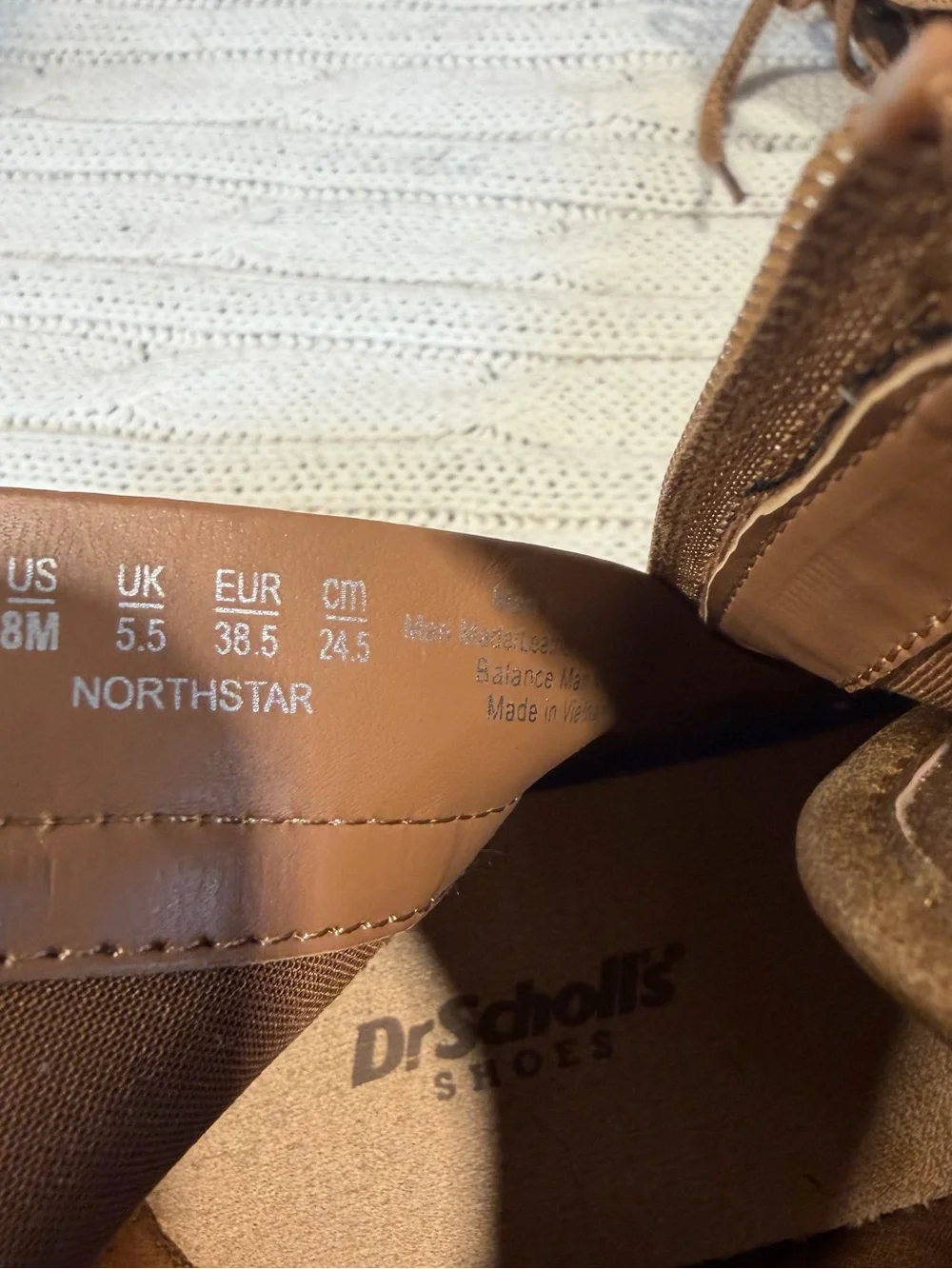 Dr. Scholl's Women's Tan Lace-Up Ankle Booties